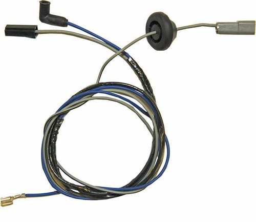 1968-70; Dodge, Plymouth B-Body; Tachometer Dash-Side Harness; with Rallye Gauge