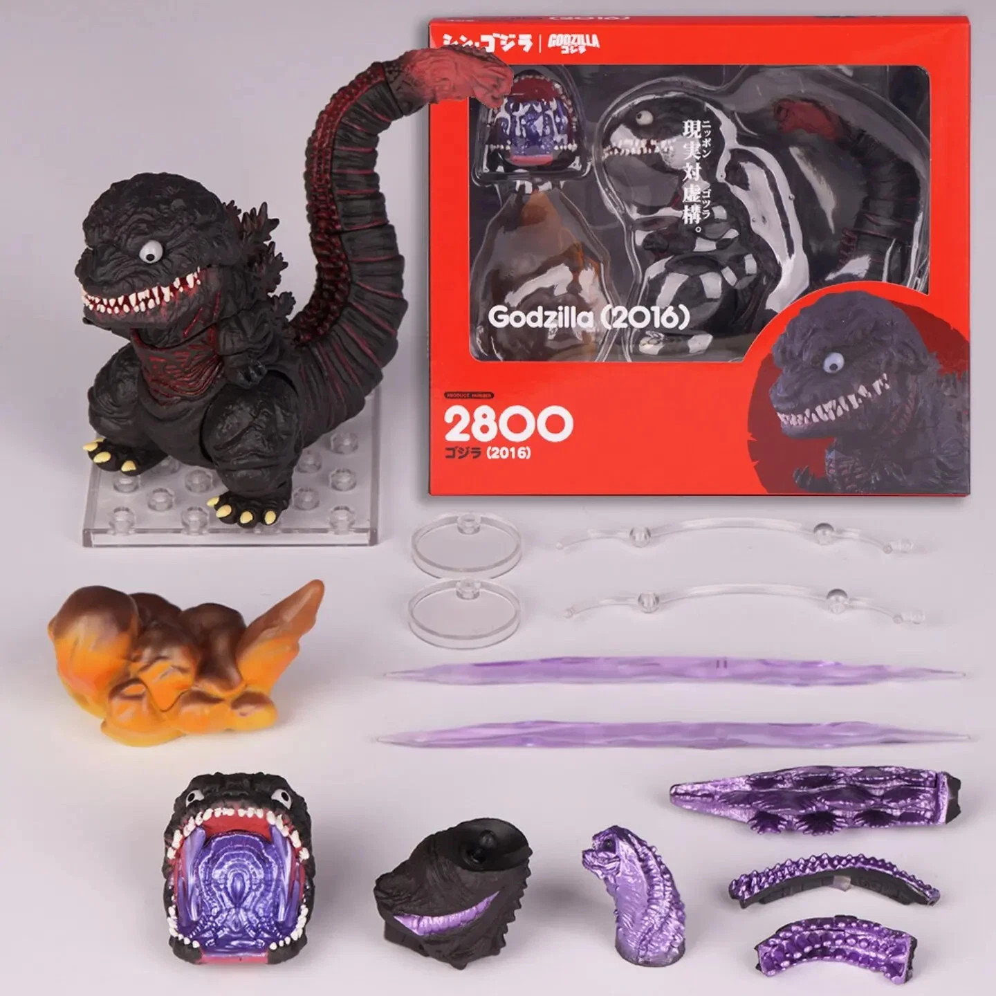 Nendoroid 2800 Shin Godzilla 2016 Q Version Action Figure Monster Toy Gift 2026