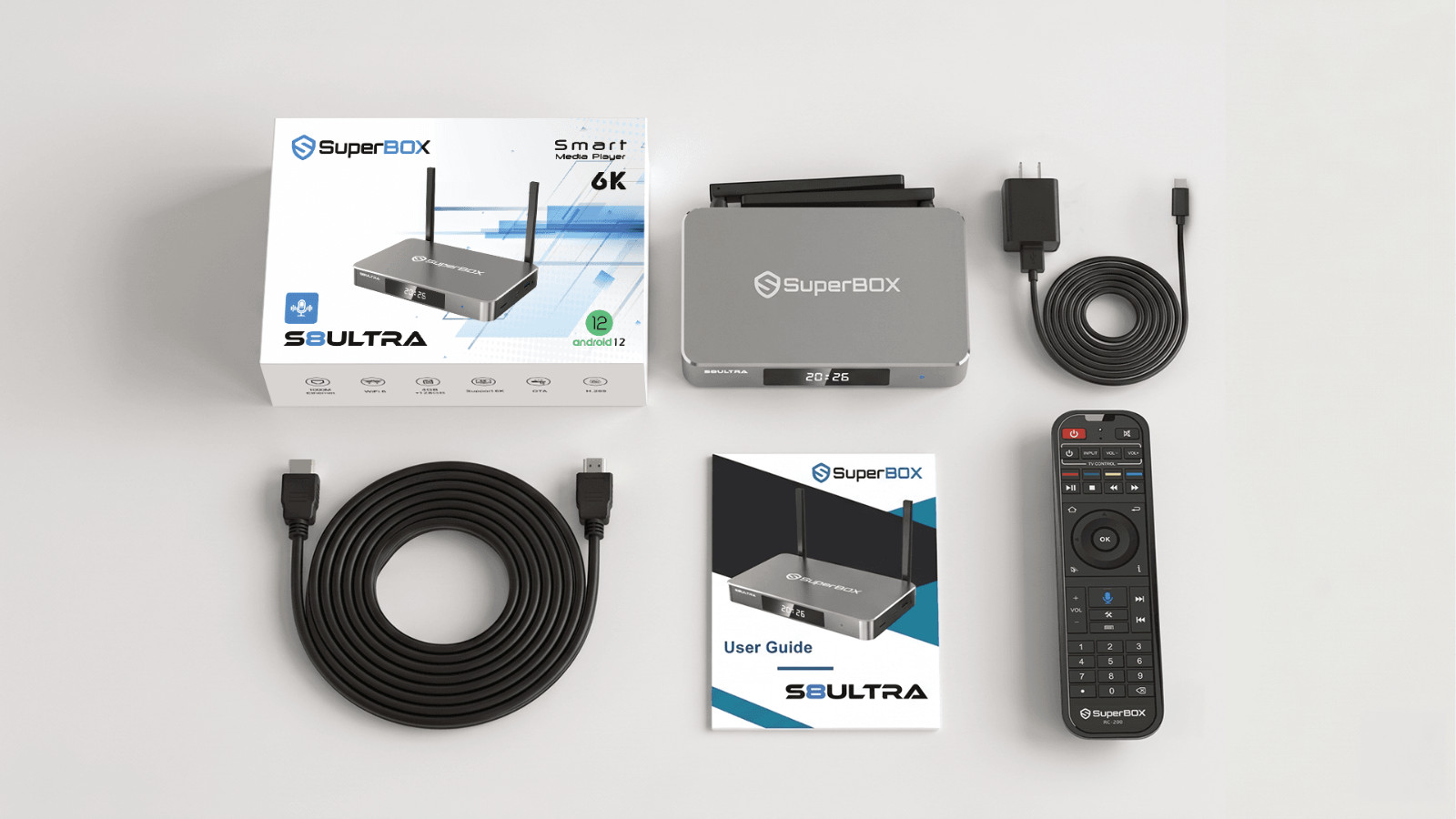 2027 SuperBOX S8 ULTRA - 1 Day Ship Option - DVR - PiP - MD4U No App Kickout  S7