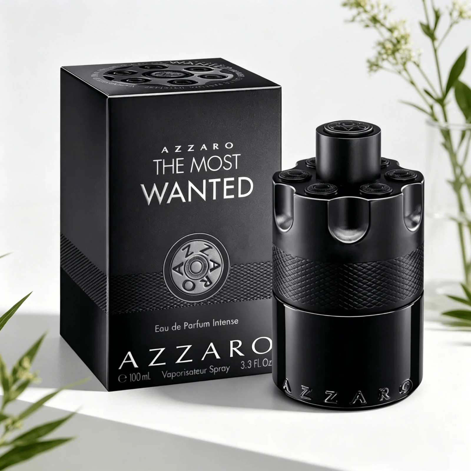 Azzaro The Most Wanted EDP Intense 100ml Men Spicy Tobacco Vanilla Woody Perfume