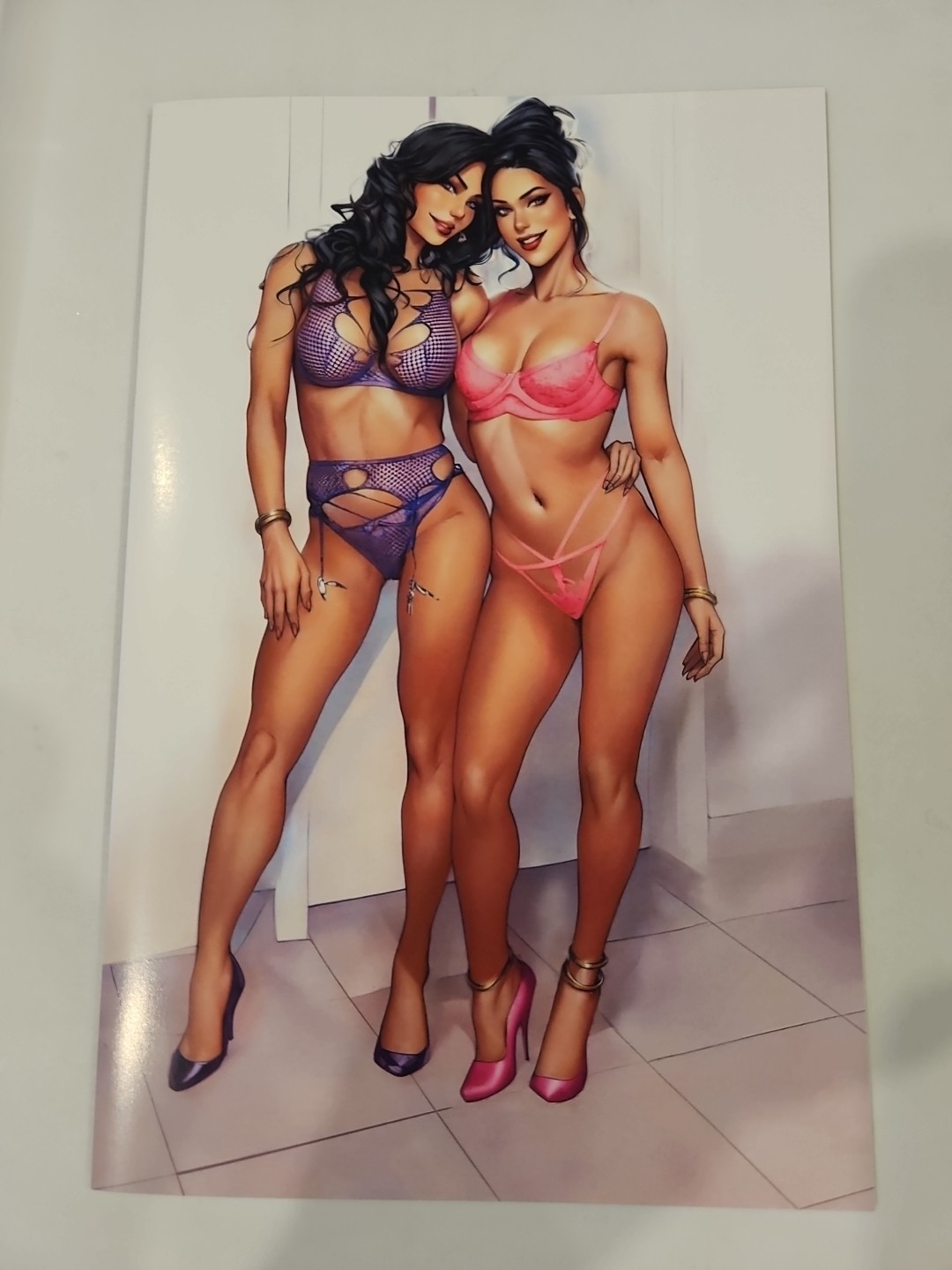 Cool Comics#1 Two Ladies Nice Lingerie Cover Gallery Ltd 50 Cool Comics#1 Two Ladies Nice Lingerie Cover Gallery Ltd 50