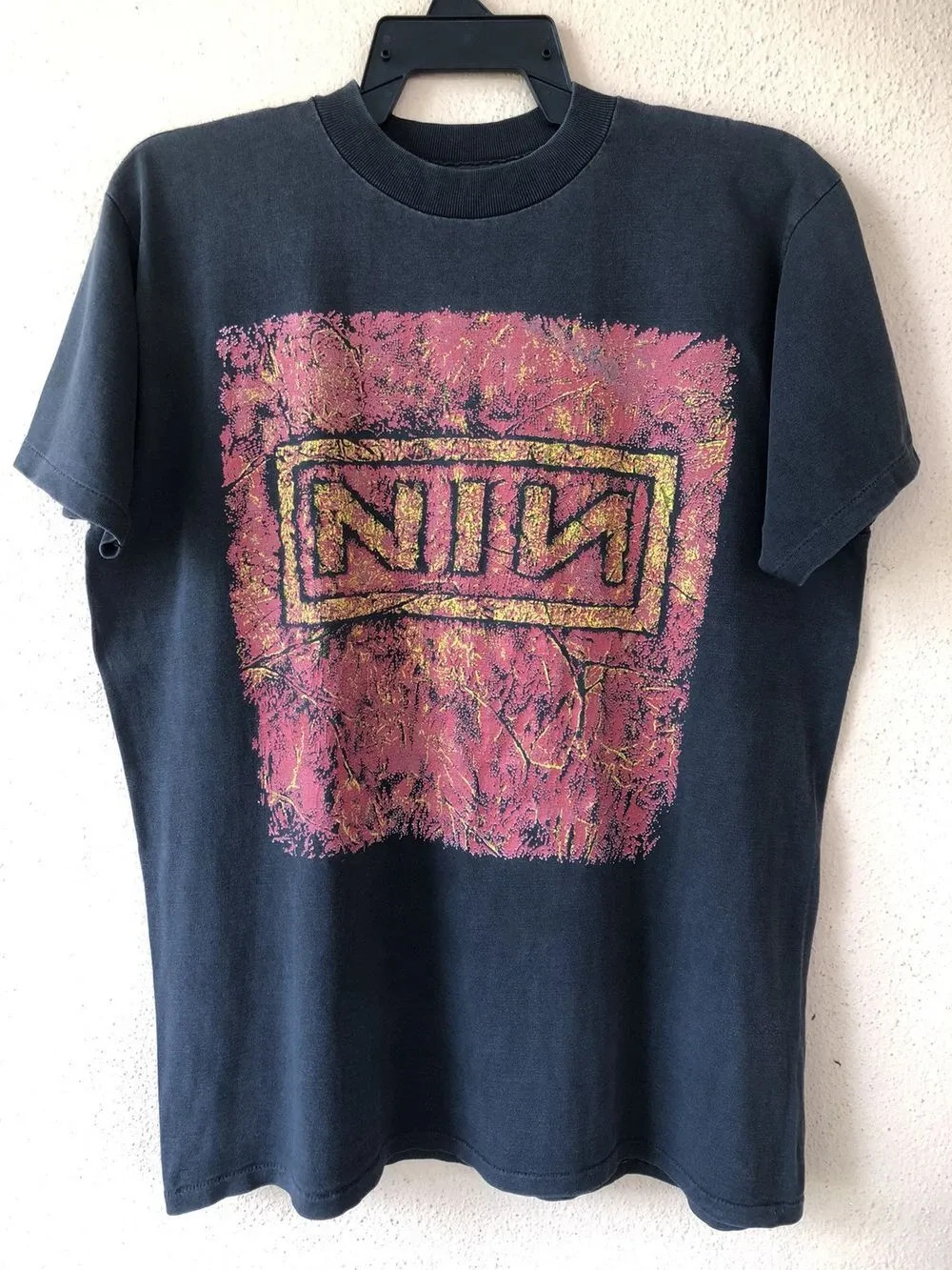 Vtg 90's NINE INCH NAILS Closer Tour Black Unisex Tshirt S-5XL KH11688