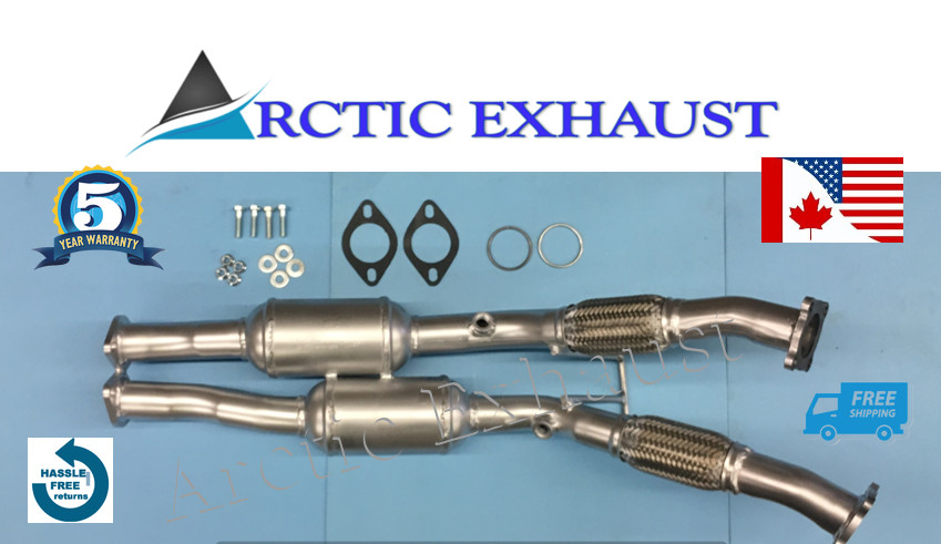 FITS: 07-14 VOLVO XC90 3.2L FRONT CATALYTIC CONVERTER DIRECT-FIT