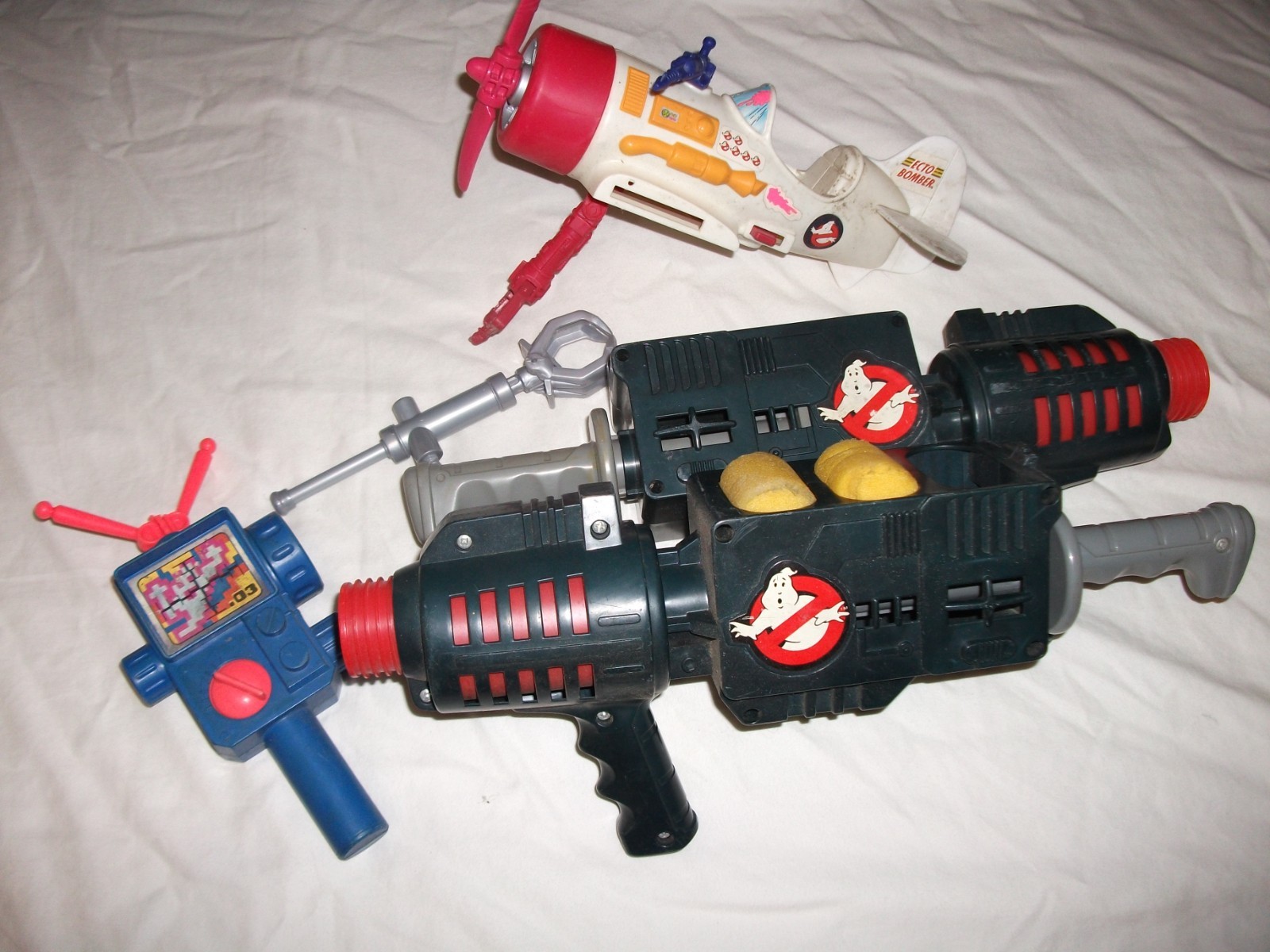 USED-LOT 1984-90 Ghostbusters TOYS