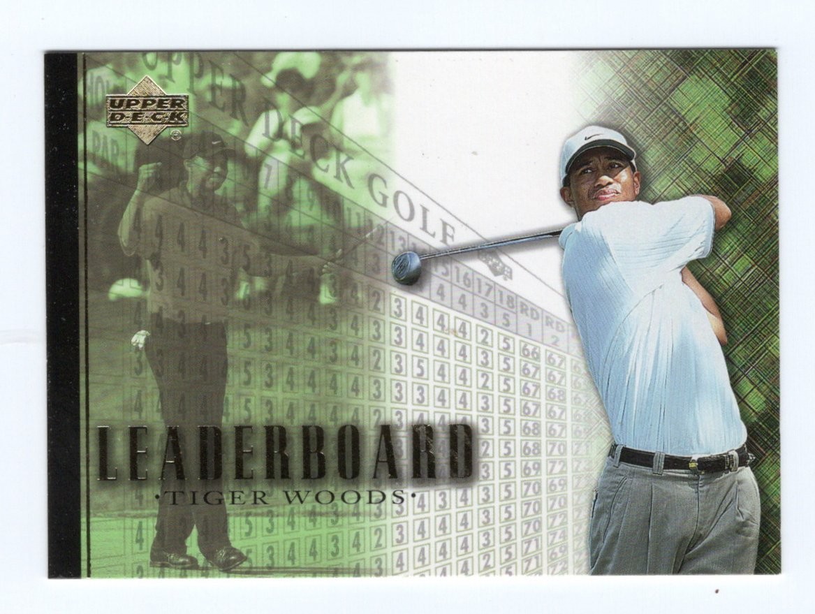 2001 Upper Deck Tiger Woods Single / Inserts. Etc. - PGA