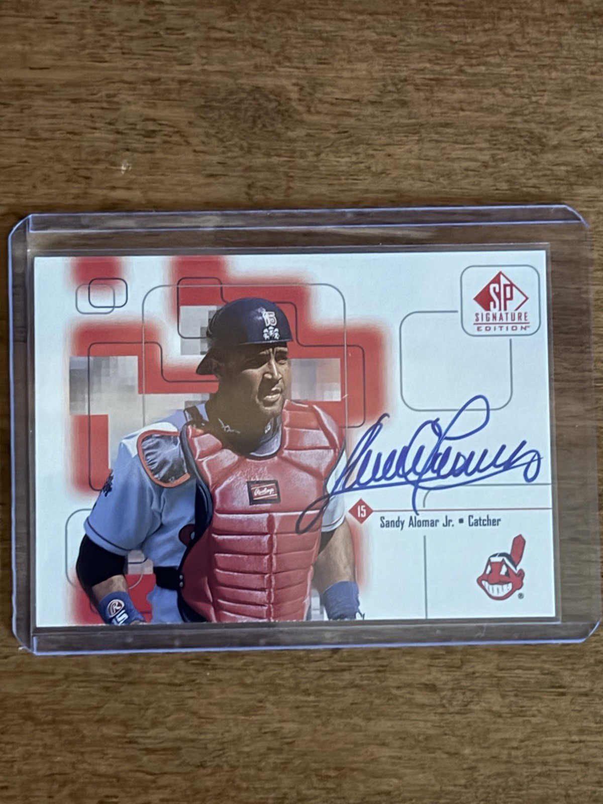 1999 SP Signature Edition #SA Sandy Alomar Jr. Autographs 1999 SP Signature Edition #SA Sandy Alomar Jr. Autographs