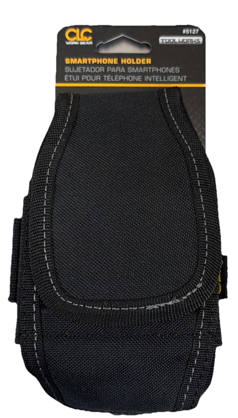 NEW CLC Work Gear - #5127 Large Cell Phone Smartphone Holder w/ Heavy Duty Clip