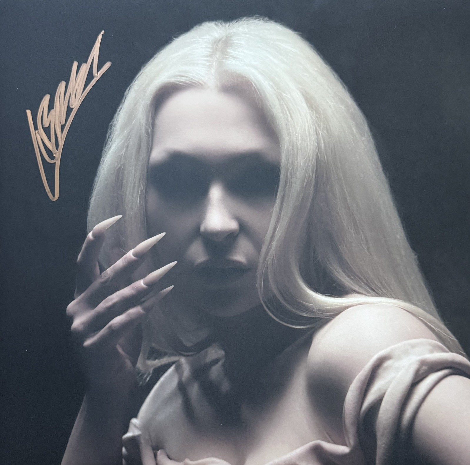 Cobrah Signed Torn Record LP *ON COVER* *RARE* *HOT* *STAR* POP