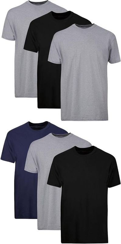 Hanes Men\'s Undershirt Packs, Stay-Tucked Soft Cotton Undershirts, Best...