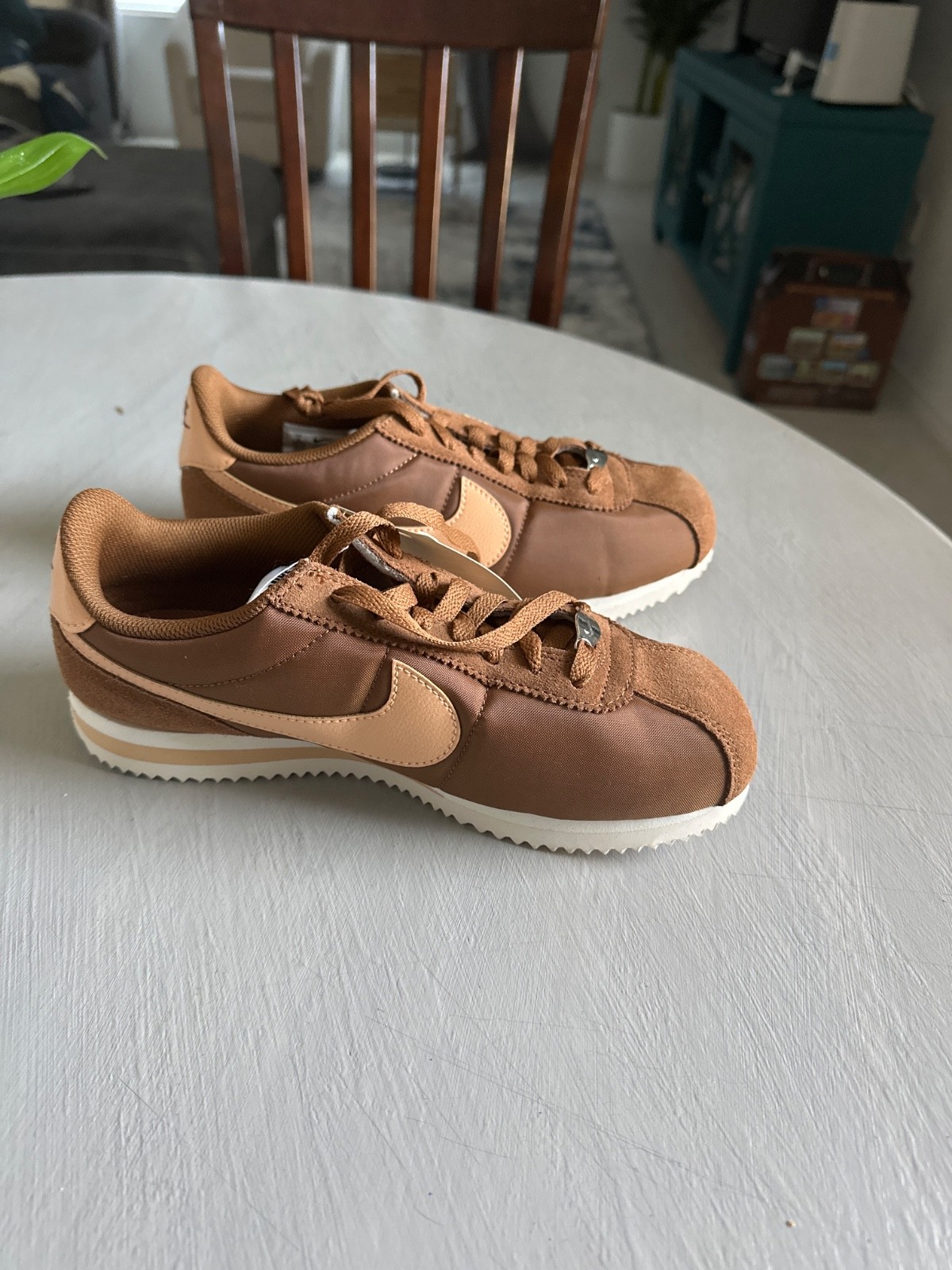 Size 8 - Nike Cortez Textile Light British Tan W