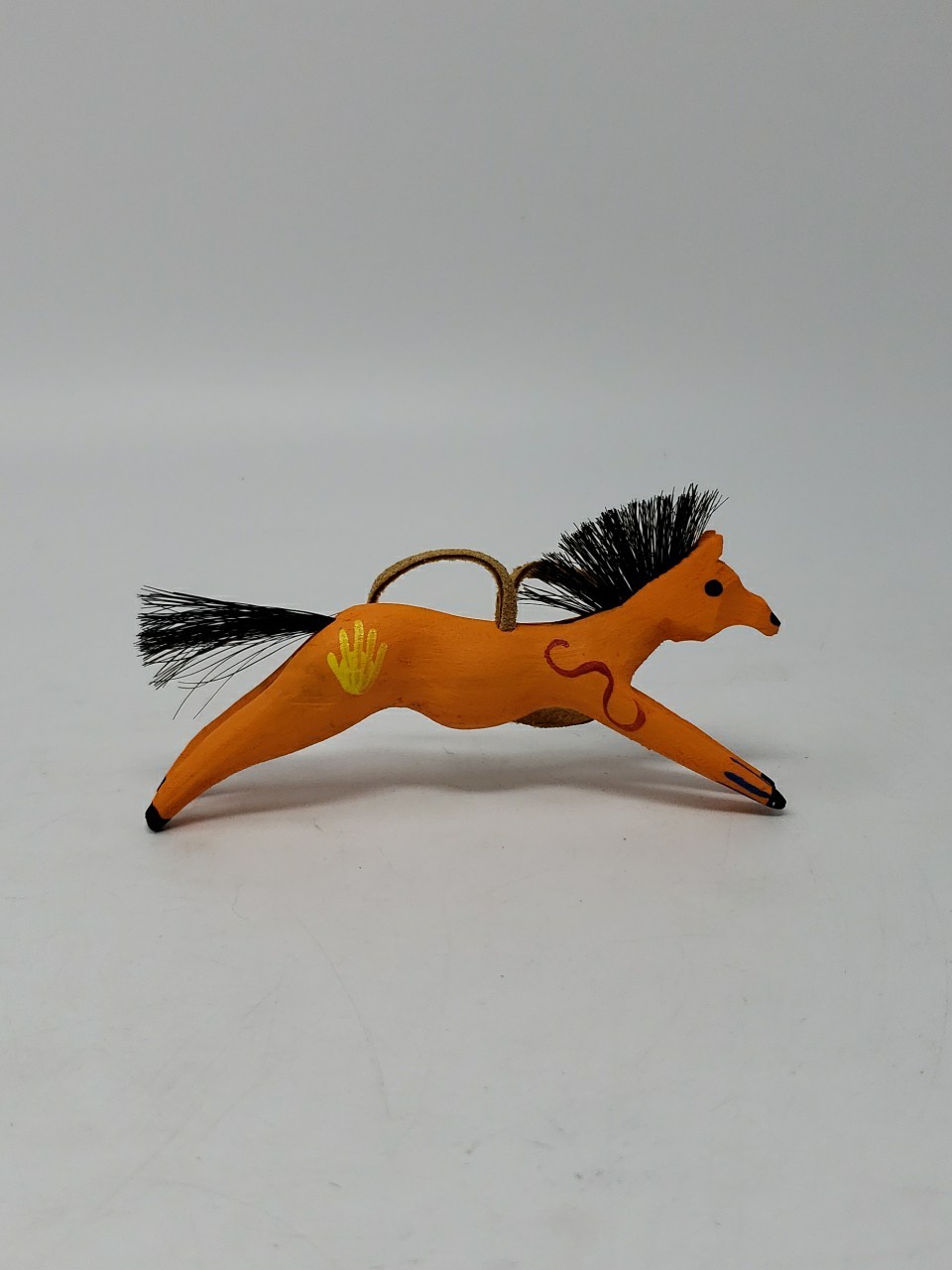 Native American Navajo Folk Art Orange 5\ Native American Navajo Folk Art Orange 5\