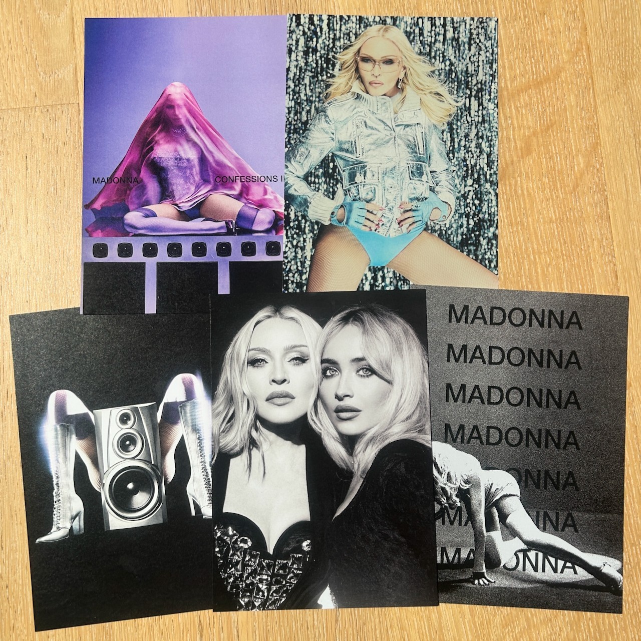 Madonna Confessions II - Listening Party Promo Flyer Set PLUS Notepad - Rare Madonna Confessions II - Listening Party Promo Flyer Set PLUS Notepad - Rare