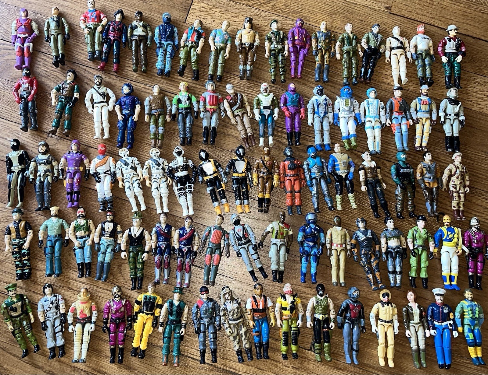 Gi Joe figure lot (3) random pick (3) 3.75 in ARAH Hasbro 80s 90s Great Deal