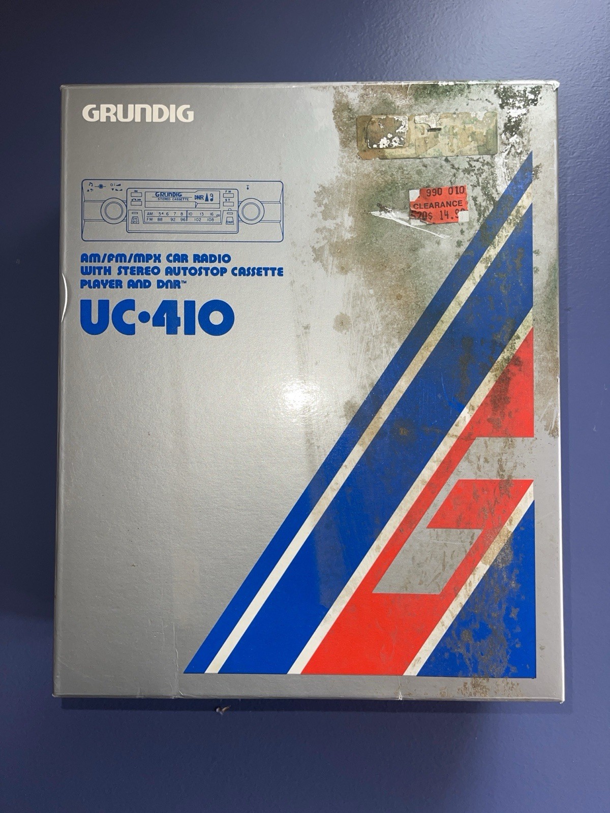 Vintage Grundig UC-410 Cassette Radio Head Unit Rare New Box Vintage Grundig UC-410 Cassette Radio Head Unit Rare New Box