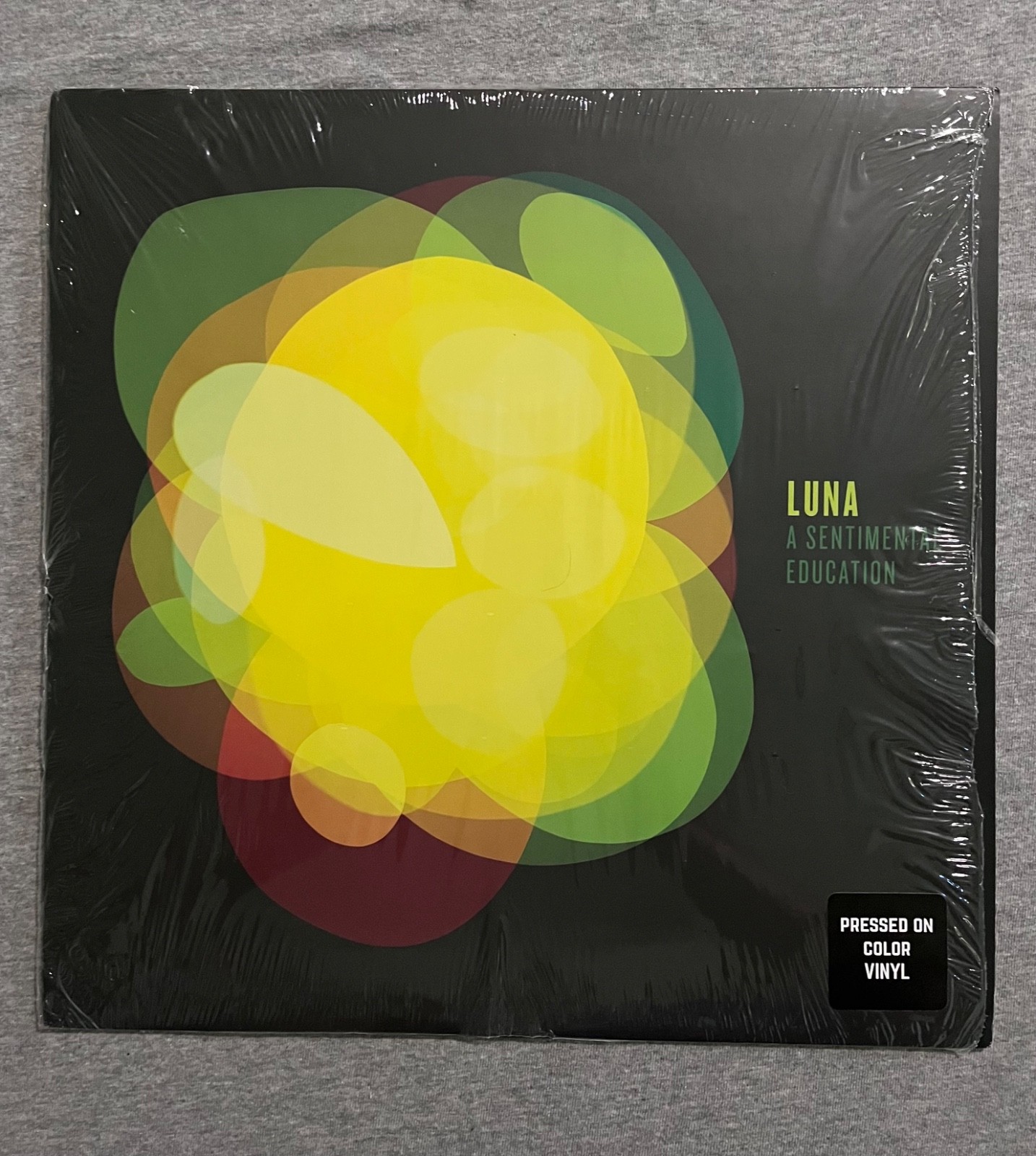 Luna A Sentimental Education LP, Album Limited Red black swirled vinyl Luna A Sentimental Education LP, Album Limited Red black swirled vinyl