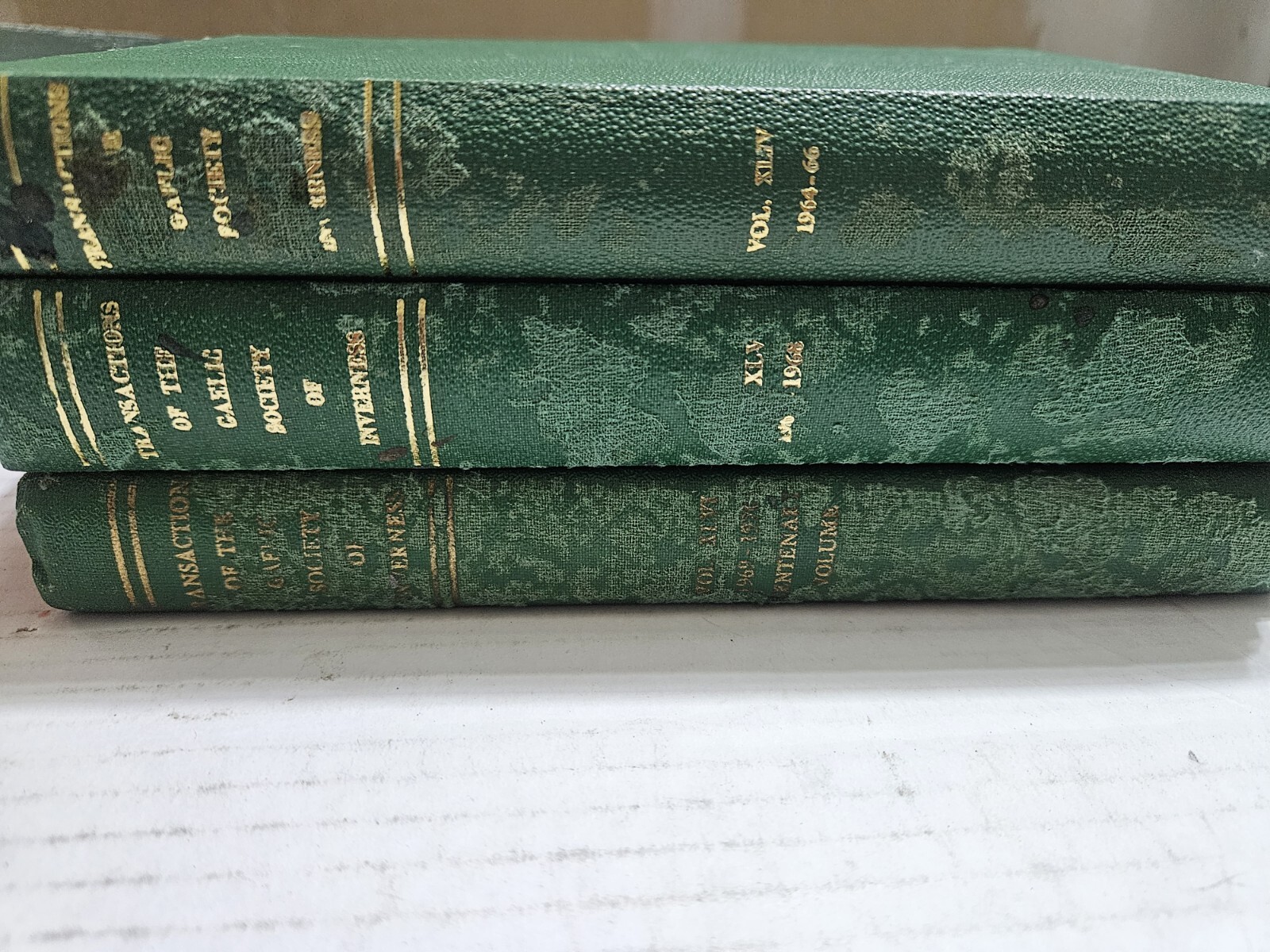 3x Transactions of Gaelic Society Inverness 1964-70 Highlands Scottish Celtic 3x Transactions of Gaelic Society Inverness 1964-70 Highlands Scottish Celtic