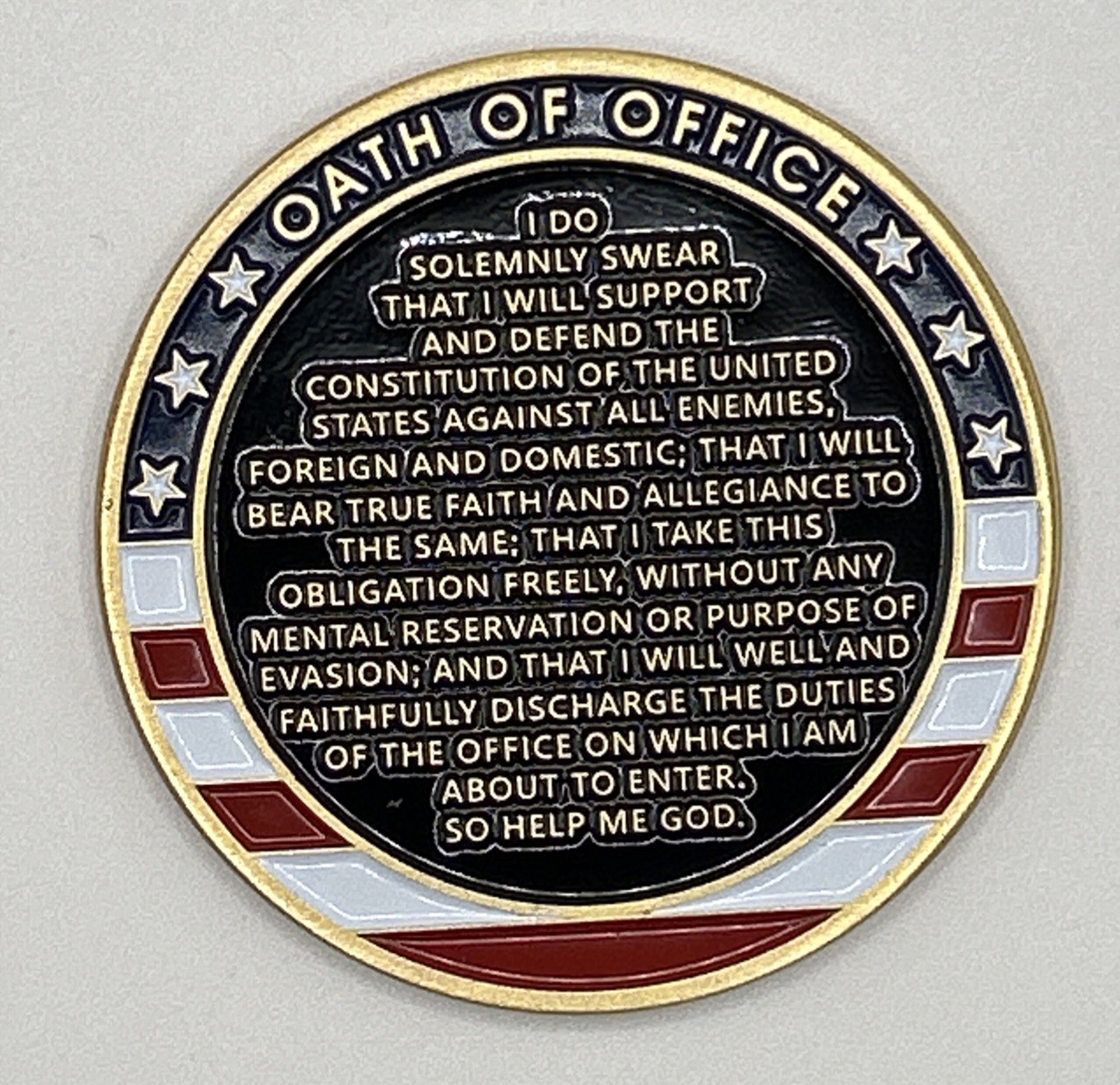 FBI HQ Oath of Office Employee Special Agent Challenge Coin New CN98 FBI HQ Oath of Office Employee Special Agent Challenge Coin New CN98