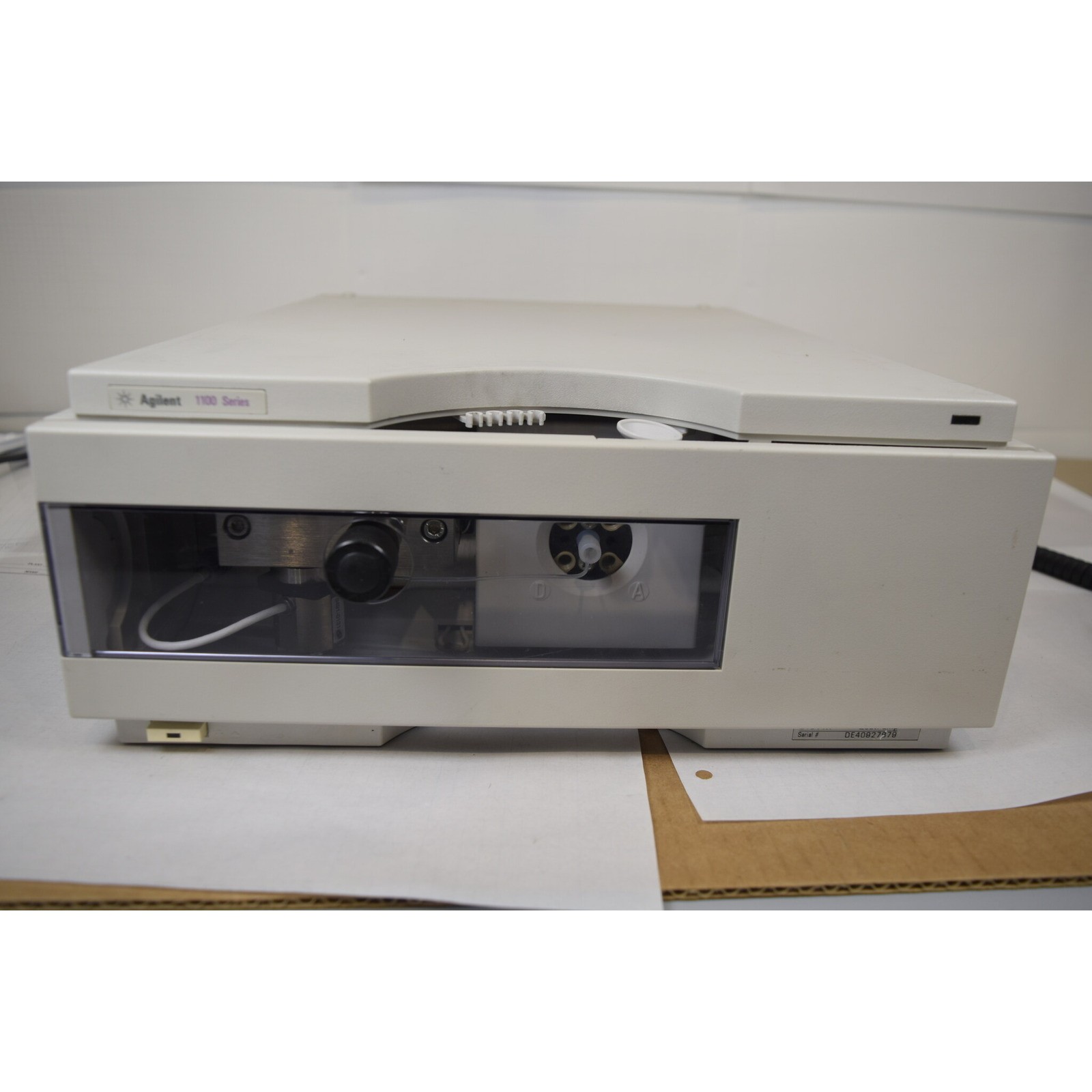 Agilent 1100 G1311A Quaternary Pump w/ Gradient Valve & Pump Head Leak Test PASS Agilent 1100 G1311A Quaternary Pump w/ Gradient Valve & Pump Head Leak Test PASS
