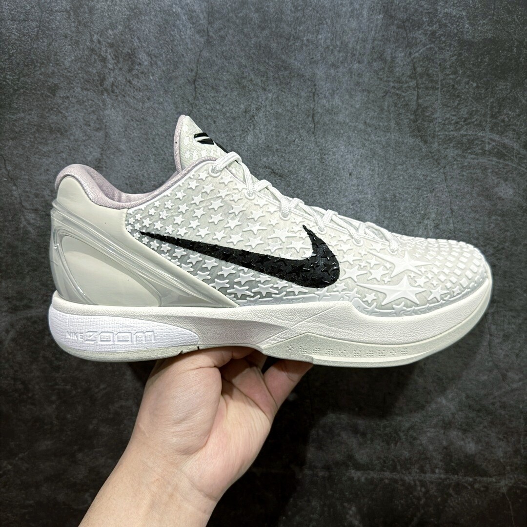 New NK Zoom Kobe 6 Protro Sail All-Star FQ3546-100 Mens Athletic Shoes Authentic