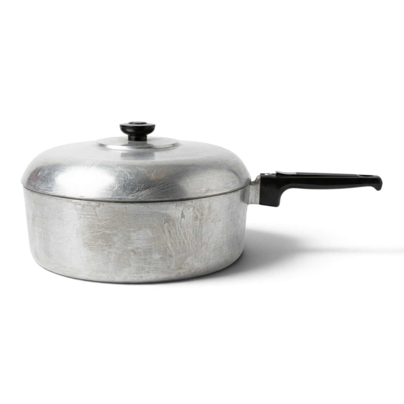 Vintage Magnalite GHC 11 1/4 Deep Chicken Fryer Pan Skillet With Lid USA Made