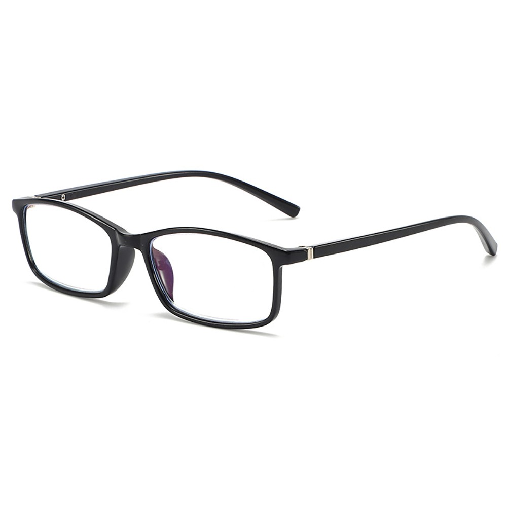 Stylish TR90 Reading Glasses Anti Blue Light Eyewear Business Rectangle Readers