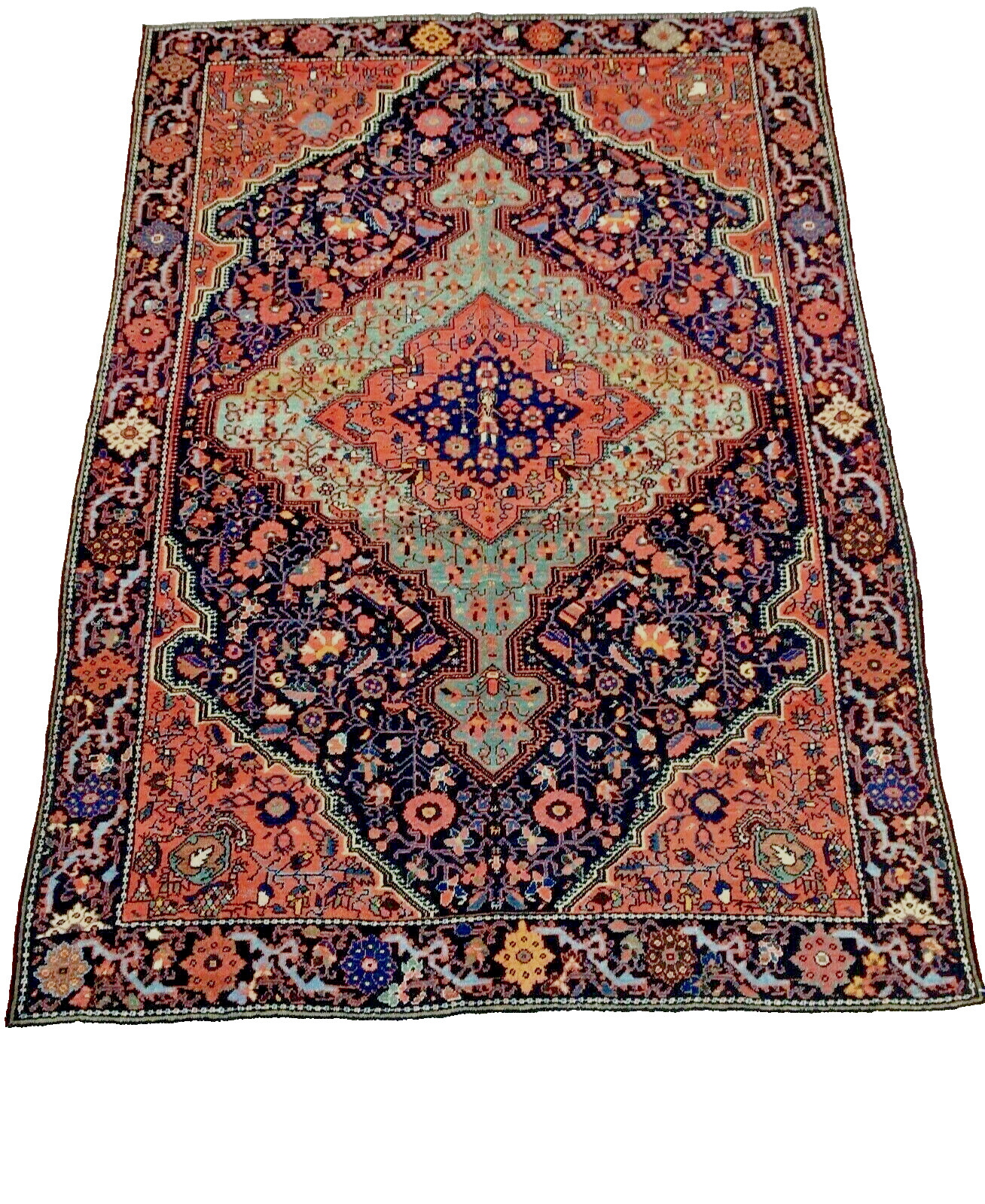 ANTIQUE  MALAYER               Circa : 1897    Size : 4\' 7\