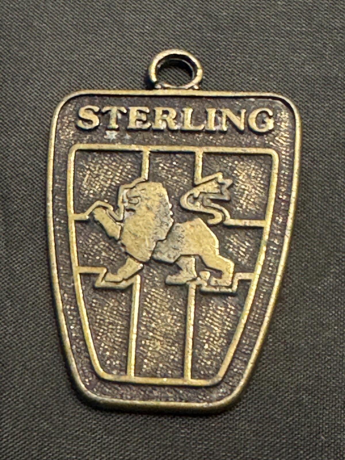 A-122 rare STERLING MOTOR CARS key fob RETURN FOB  BOSTON,MA.