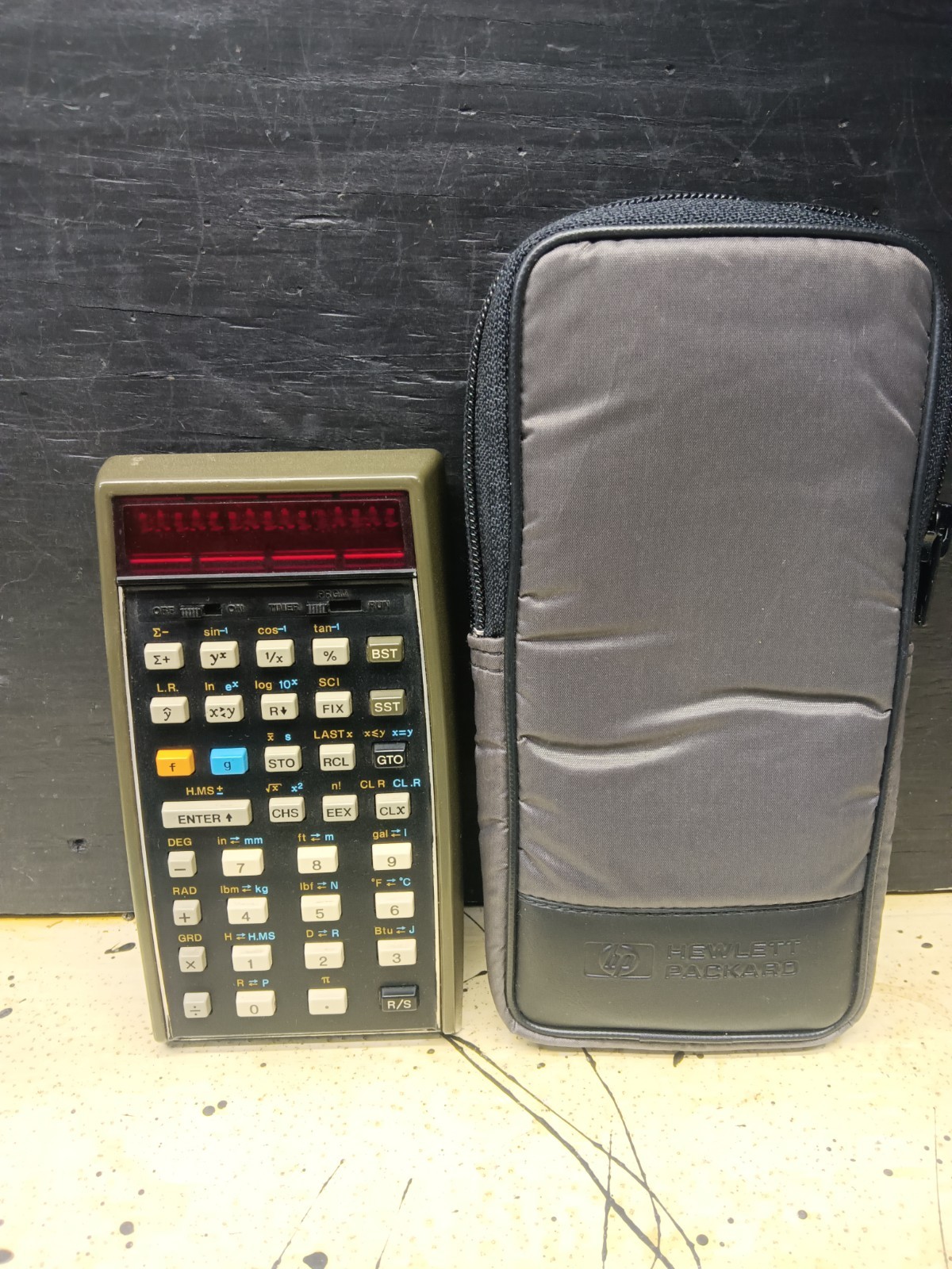 Vintage Hewlett Packard HP-55 Scientific Programmable Calculator Tested Vintage Hewlett Packard HP-55 Scientific Programmable Calculator Tested