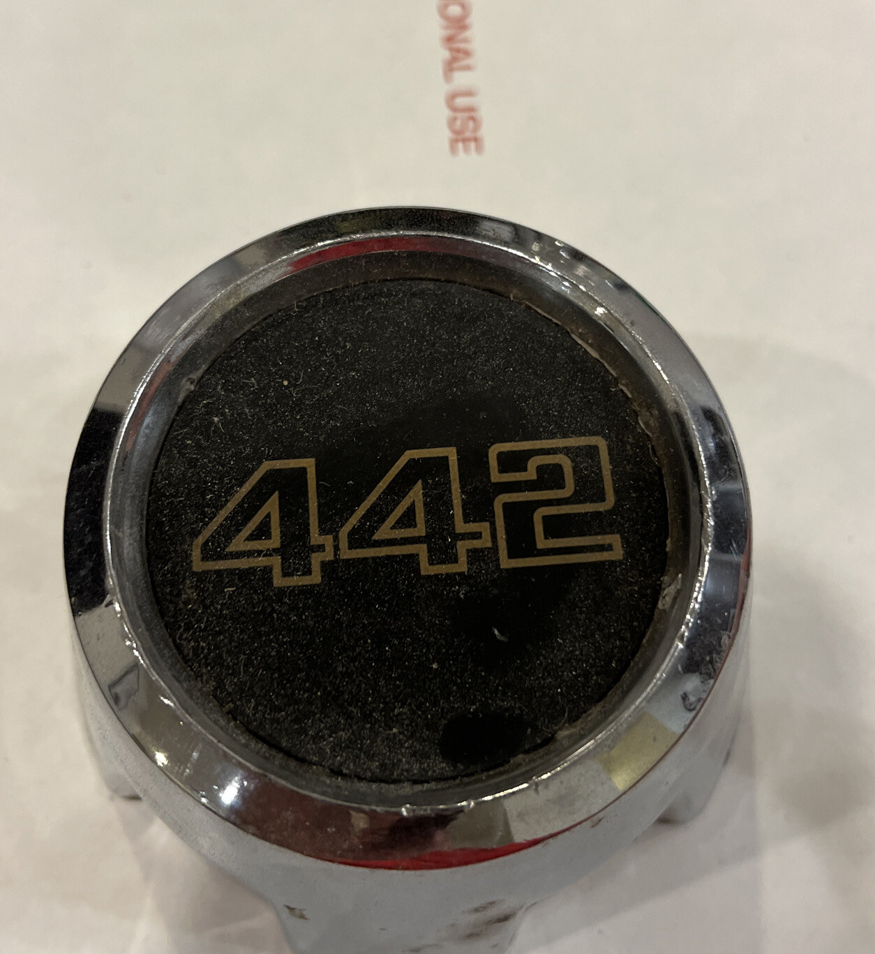 Vintage 1973-1987 Oldsmobile Cutlass 442 Wheel Center Cap