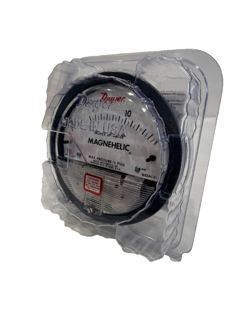 NEW DWYER 2015 PRESSURE GAUGE  102011-00 4M1Y-TKMJ-C15K-QIFA