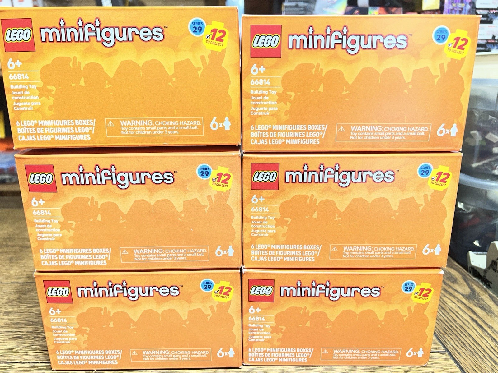 LEGO Minifigures Series 29 6-Pack 66814 NEW Lot Of 6