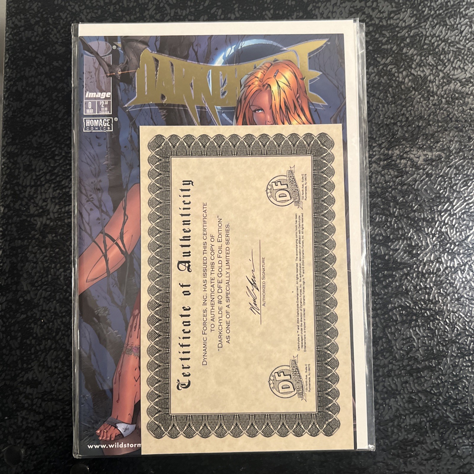 Darkchylde Queen #0 Gold BLOOD Dynamic Forces Very Rare COA Less Than 100 Darkchylde Queen #0 Gold BLOOD Dynamic Forces Very Rare COA Less Than 100