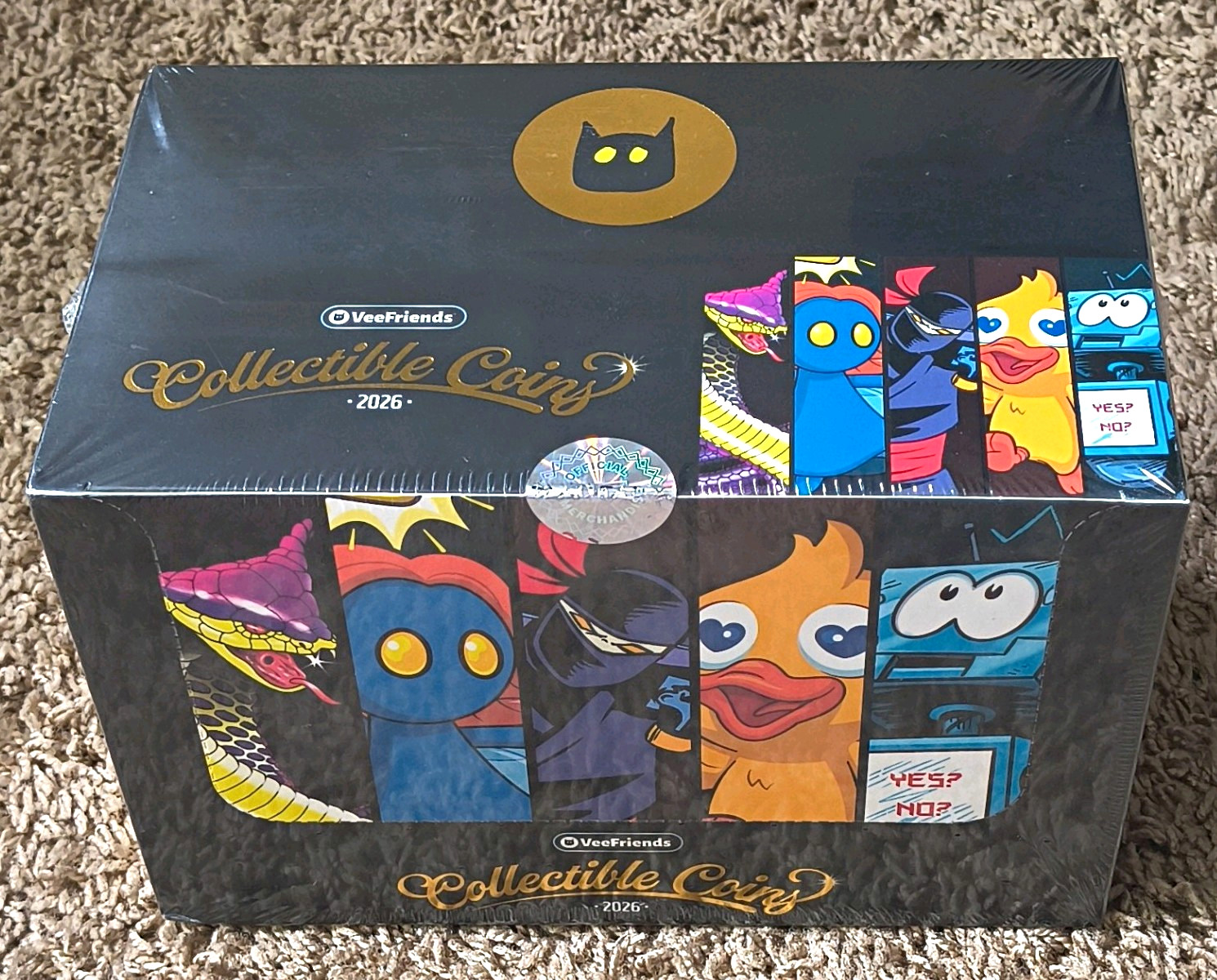 VeeFriends 2026 Collectible Coins Sealed Box 10 Packs Chase Gold/Silver VeeFriends 2026 Collectible Coins Sealed Box 10 Packs Chase Gold/Silver