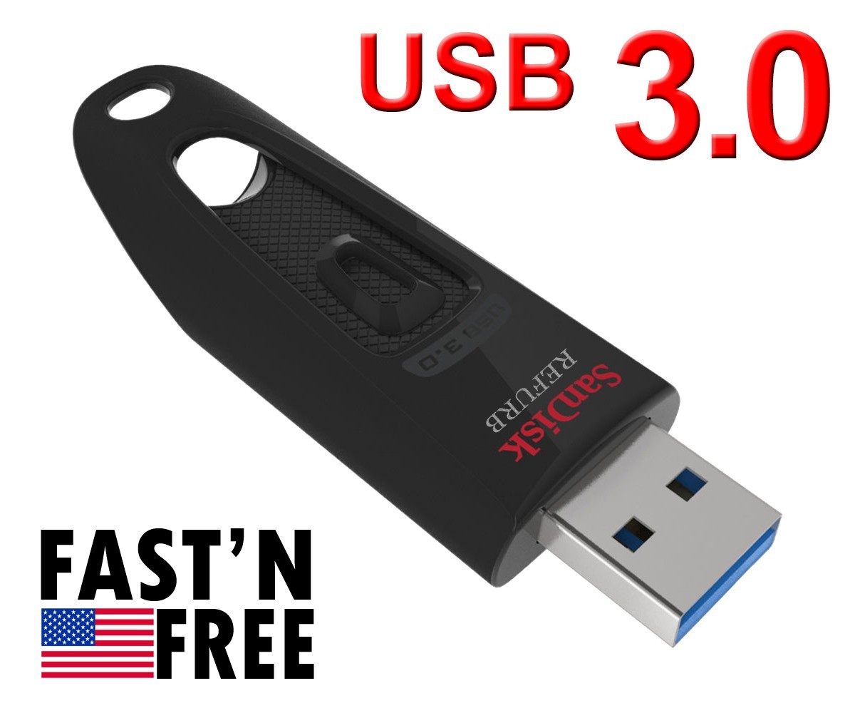  LOT 50x SanDisk 32GB ULTRA USB 3.0 flash drive -SDCZ48-032G 32 GB - 100 MB/s