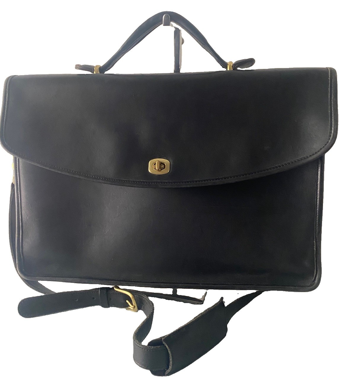Coach Vintage Lexington Bag 5265 Briefcase Laptop Bag Black USA