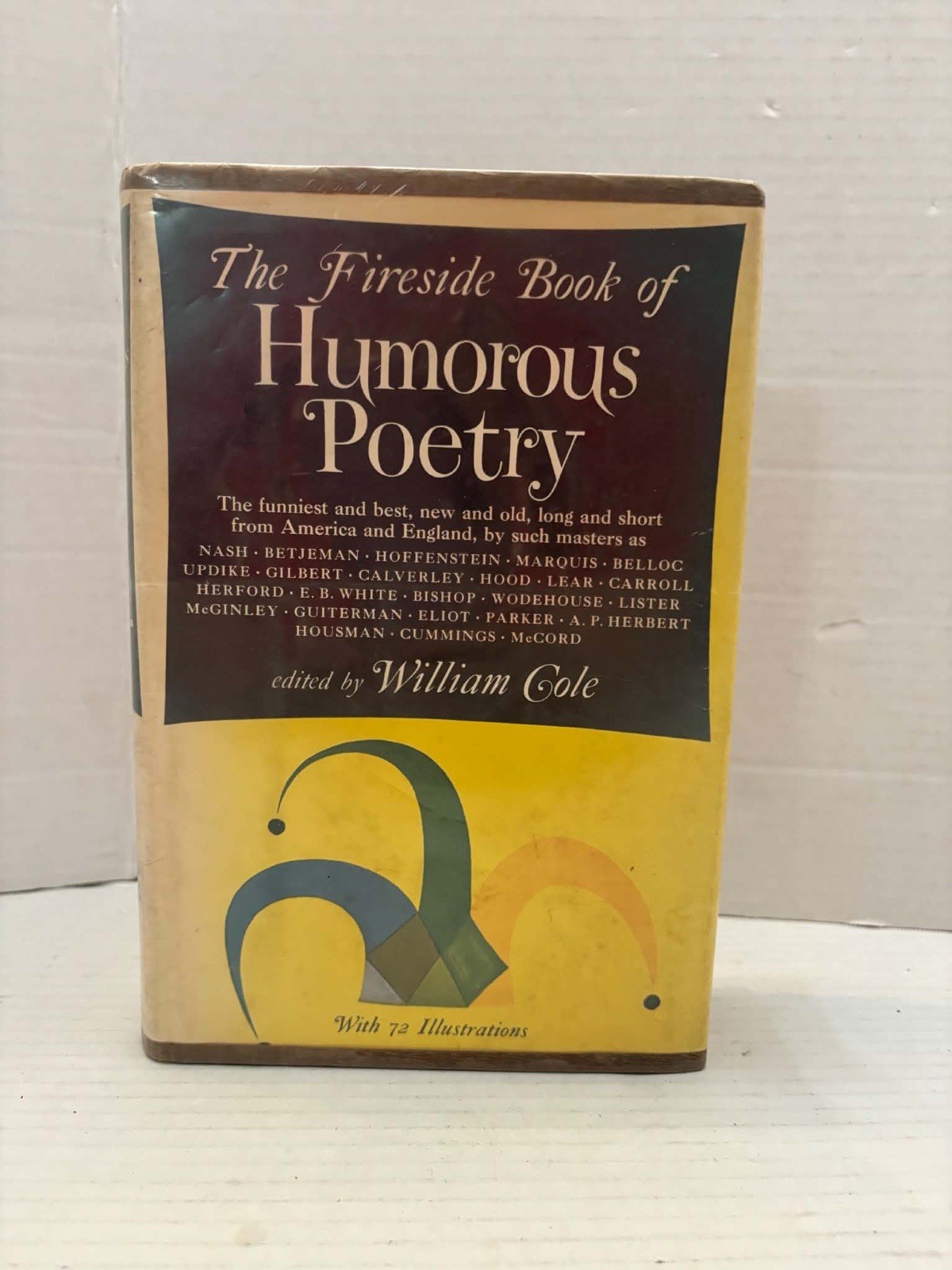 The Fireside Book of Humorous Poetry William Cole Vintage Poetry Book