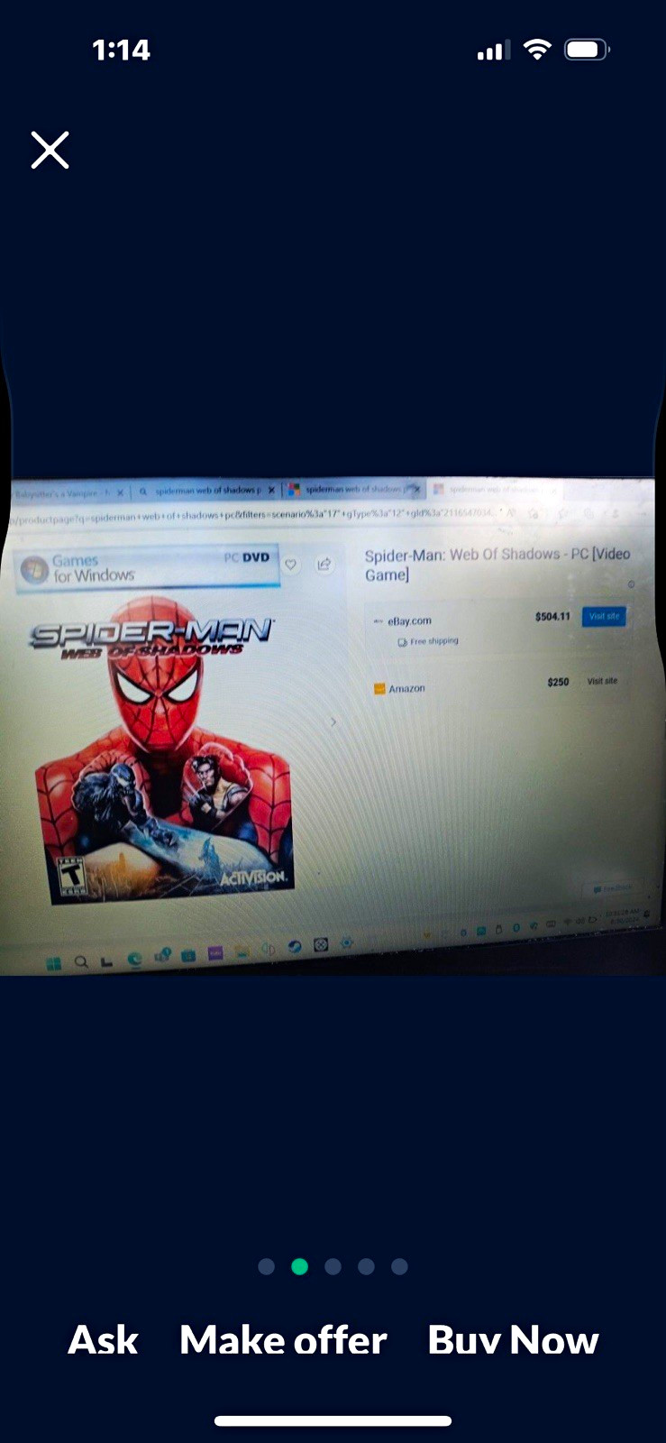 Spider-Man: Web of Shadows: PC: Activision: 12+ Rated Spider-Man: Web of Shadows: PC: Activision: 12+ Rated