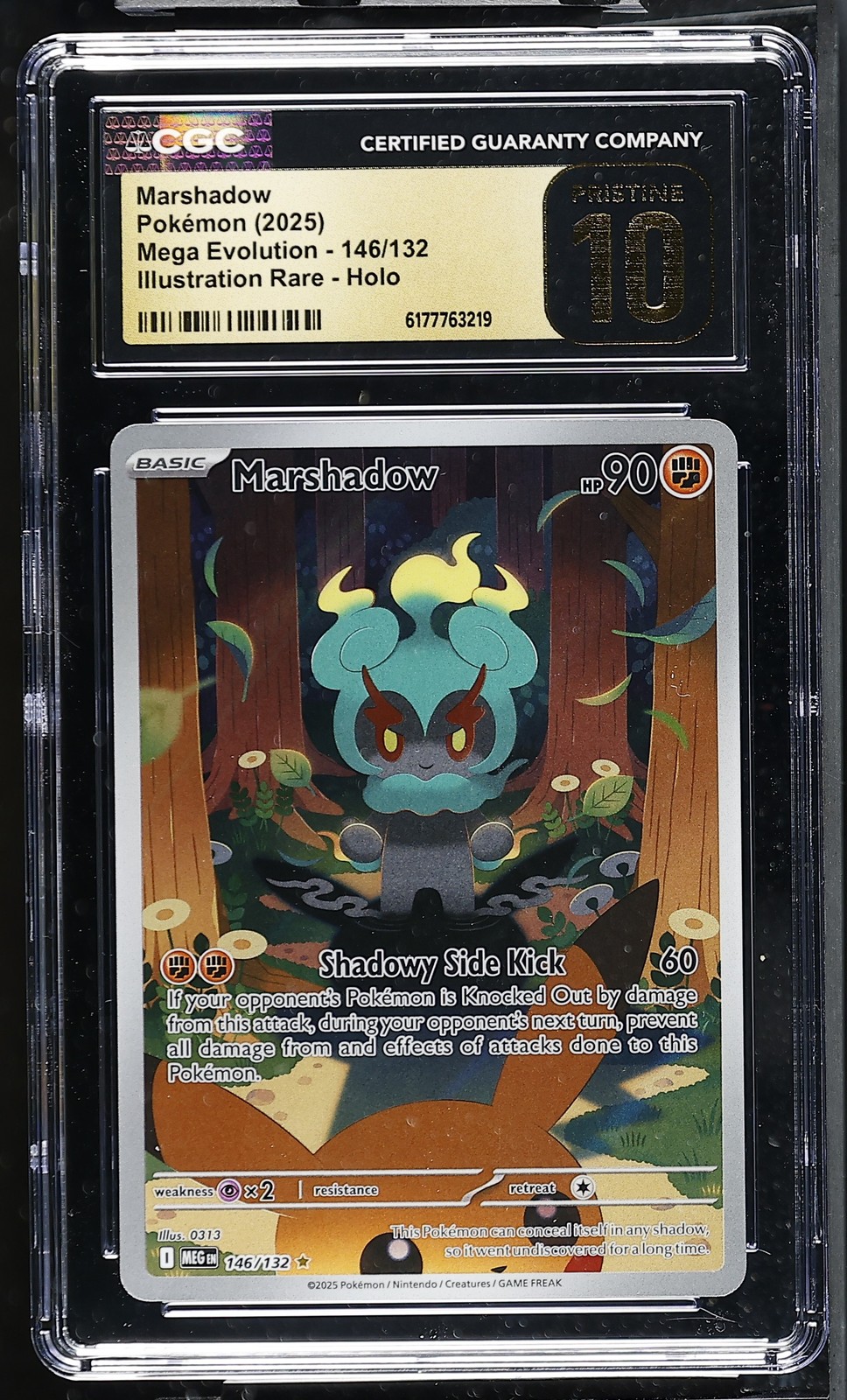 2025 Mega Evolution #146/132 Marshadow CGC 10 2025 Mega Evolution #146/132 Marshadow CGC 10