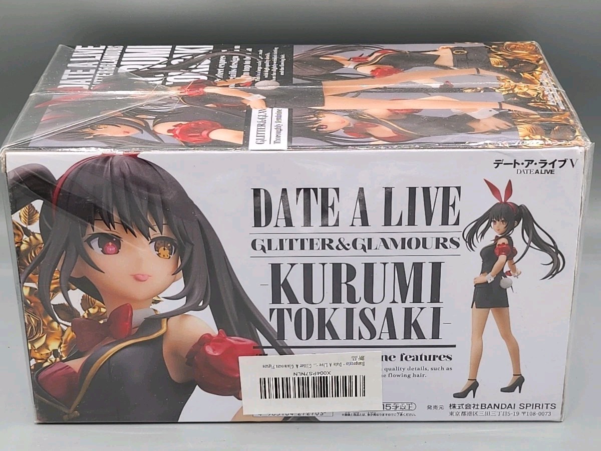 NEW BANDAI NAMCO Date A Live Glitter & Glamours Kurumi Tokisaki Display Figure