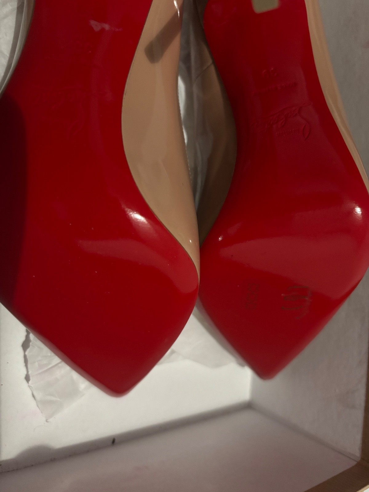 Christian Louboutin Pigalle New with Defects 38.5 and 39 Nude