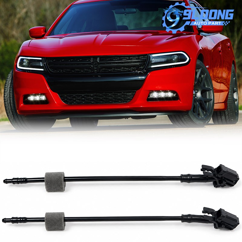 2Pcs Windshield Washer Nozzles For Dodge Challenger 2015-2023 Charger 2017-2023