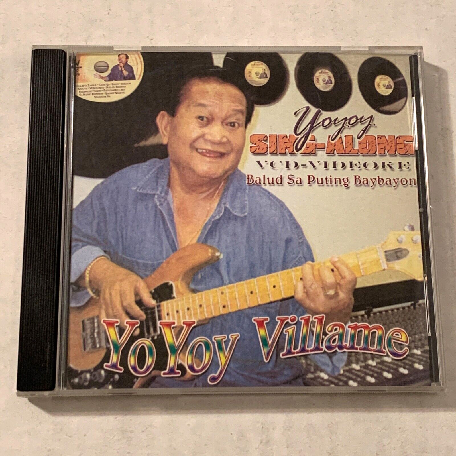 Yoyoy Villame Sing Along VCD Balud Sa Puting Baybayon Karaoke Philippines CD