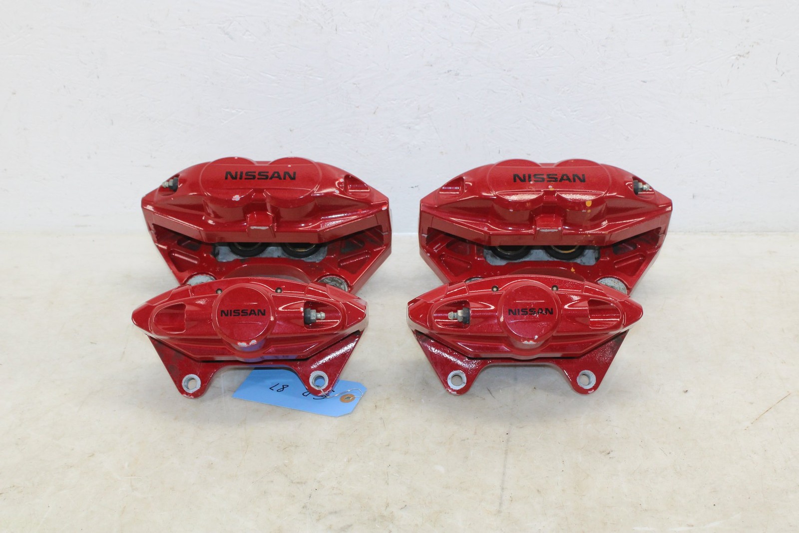 2009-2020 Nissan 370Z Akebono Brake Caliper Set OEM SB87