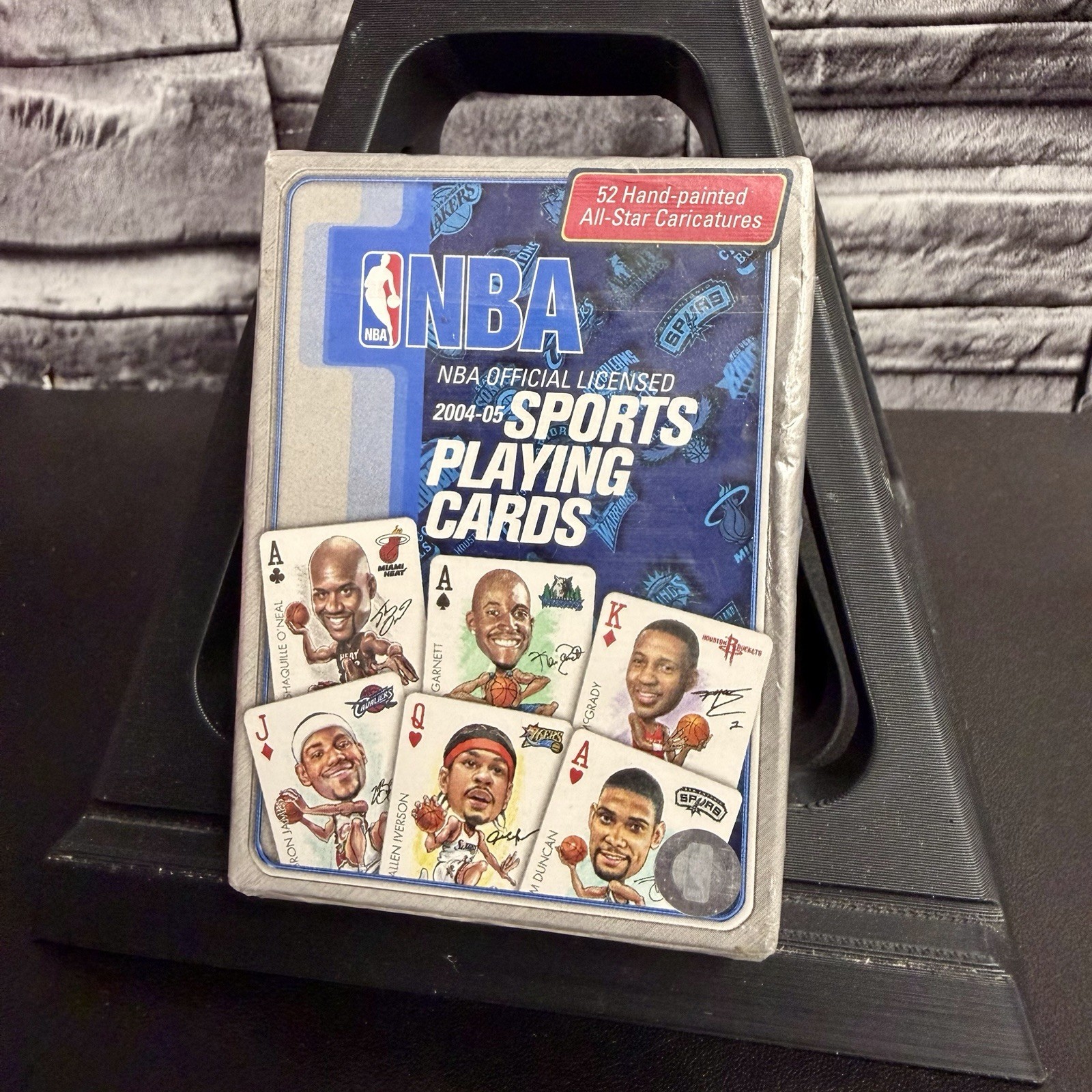 NBA Official 2004-05 Sports Playing Cards 52 All-Star Caricatures Kobe LeBron