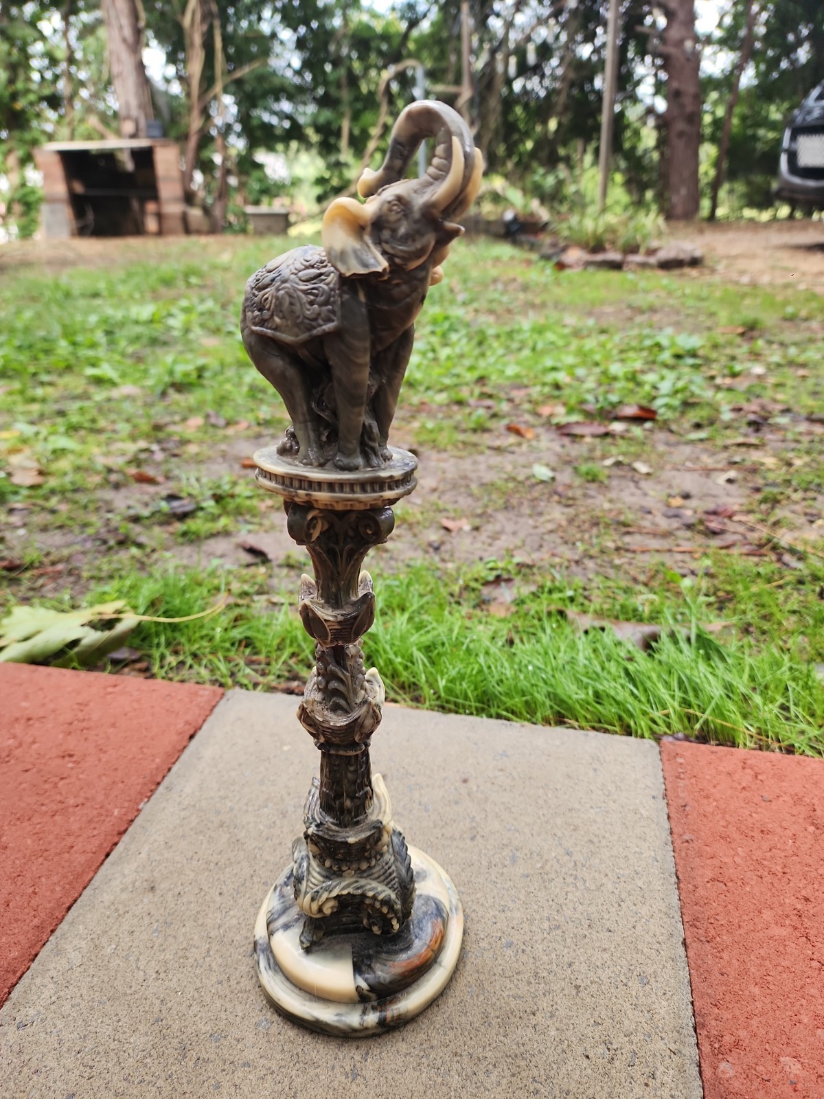 Very Rare Mid Century Elephant Supture