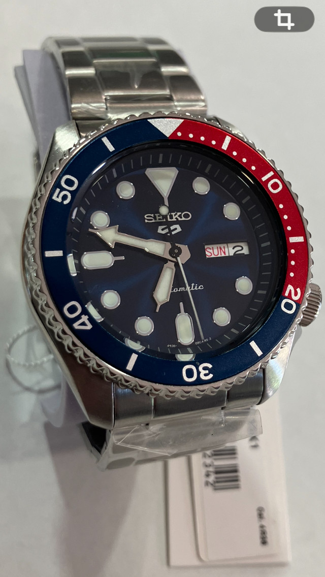 Seiko 5 Sports SRPD53K1 Automatic Blue Dial 4R36 Diver  Watch