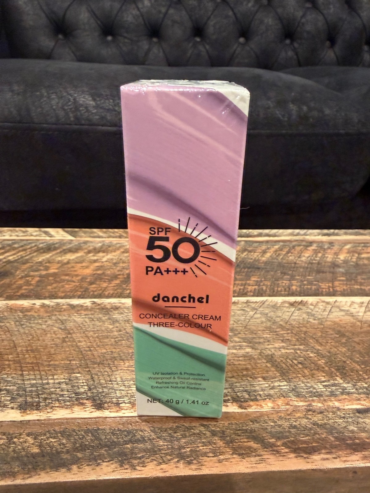 Danchel SPF 50 PA+++ Concealer Cream Three-Colour Sunscreen Isolation Cream 40g Danchel SPF 50 PA+++ Concealer Cream Three-Colour Sunscreen Isolation Cream 40g