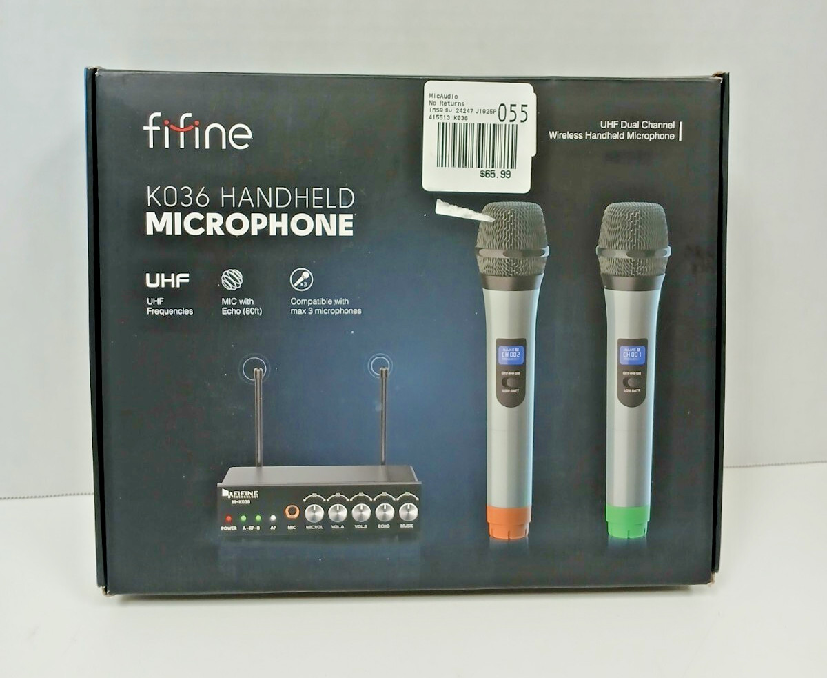 FiFine k036 Handheld Microphone Set