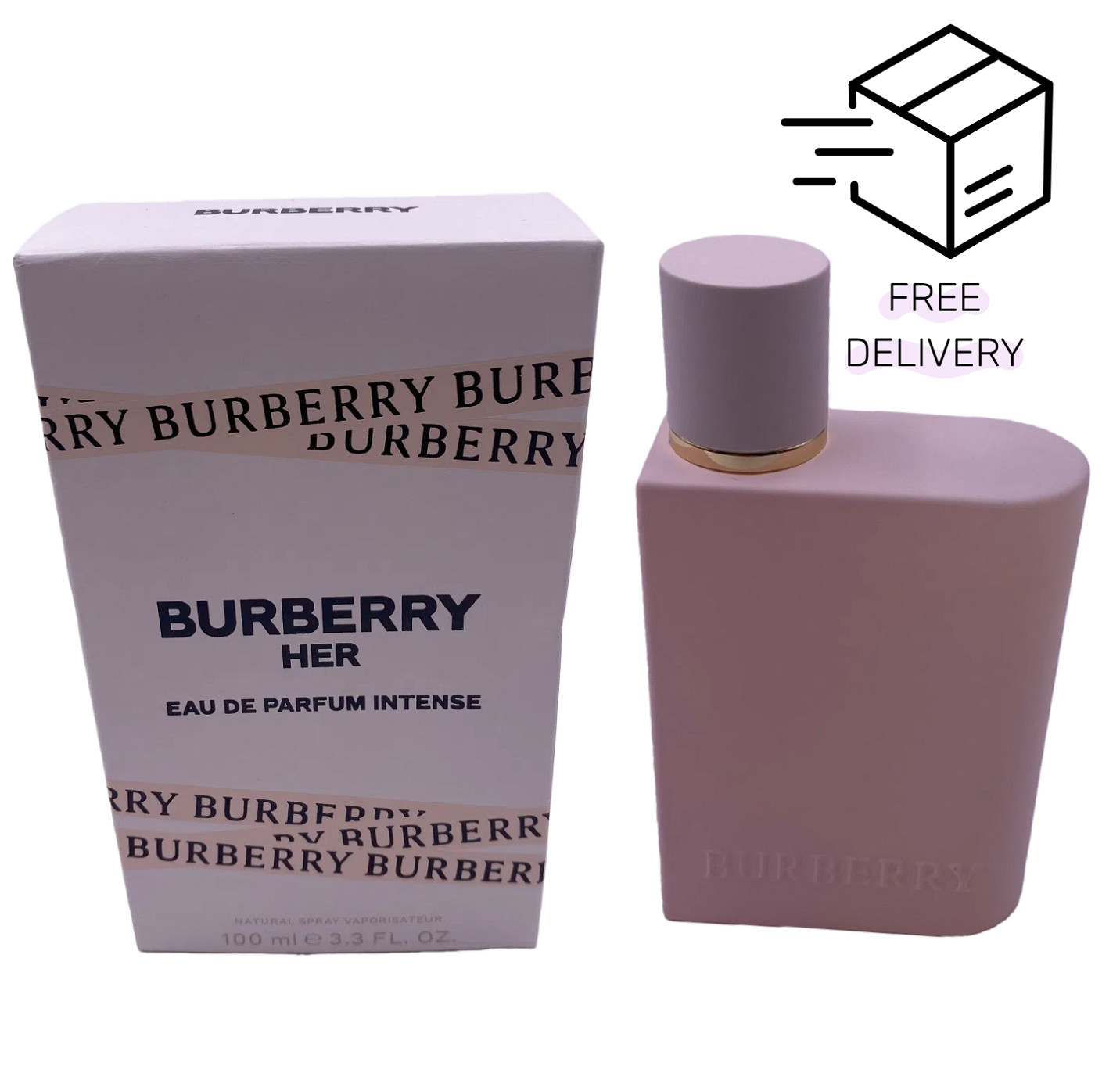 BURBERRY HER EDP 3.3oz (100ml) Eau De Parfum Spray Women New in Box - Intense