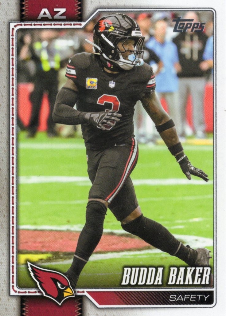 2026 Topps Flagship Football Budda Baker #201 Arizona Cardinals